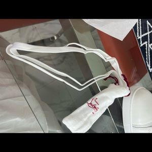 Brand new Louis flat calf christian Louboutin  sneakers